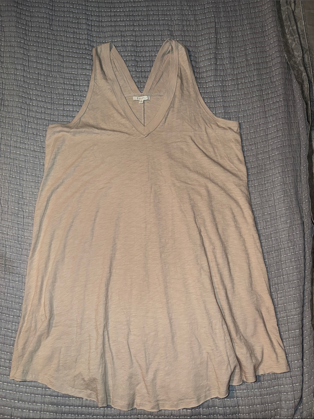 Z Supply Women’s Taupe Tan Dress NWOT